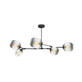 Plafon Ozcan 4023-5Y,CZARNA