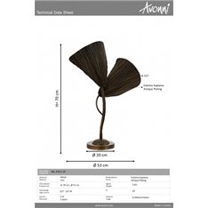 Lampa stołowa Avonni ML-4351-2E