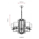 Lampa wisząca Avonni AV-4285-5K