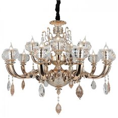 Lampa wisząca Lucea Baressa 80324-02-P15-GD 