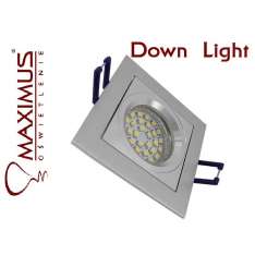 Oprawa kwadrat Ruchoma Down Light Ct - 8363