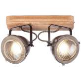 Lampa sufitowa Brilliant Carmen Wood 72029/84