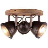 Lampa sufitowa Brilliant Carmen Wood 72034/84