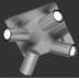 Lampa sufitowa Trio Marley 802430407