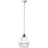 Lampa wisząca Brilliant Drewno 99530/76