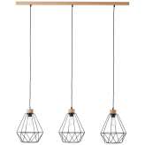 Lampa wisząca Brilliant Drewno 99531/76