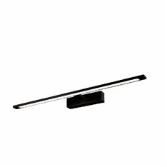 Lampa ścienna Light Prestige Isla czarny duży z IP44 4000K GS-LWB-20W BK