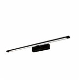 Lampa ścienna Light Prestige Isla czarny duży z IP44 4000K GS-LWB-20W BK