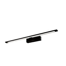 Lampa ścienna Light Prestige Isla czarny duży z IP44 3000K GS-LWB-20W/3 BK