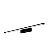Lampa ścienna Light Prestige Isla czarny duży z IP44 3000K GS-LWB-20W/3 BK