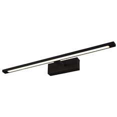 Lampa ścienna Light Prestige Isla czarny XXL z IP44 GS-LWB-32W BK