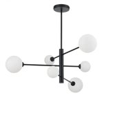 Lampa wisząca Light Prestige Dorado 6 czarna LP-002/6P BK