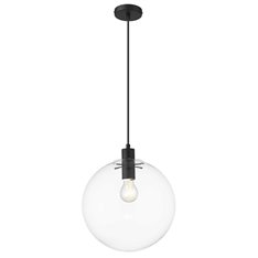 Lampa wisząca Light Prestige Puerto duża czarna LP-004/1P L BK