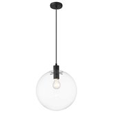 Lampa wisząca Light Prestige Puerto duża czarna LP-004/1P L BK