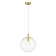 Lampa wisząca Light Prestige Puerto średnia złota LP-004/1P M GD