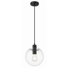 Lampa wisząca Light Prestige Puerto mała czarna LP-004/1P S BK