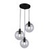 Lampa wisząca Light Prestige Puerto 3 czarna LP-004/3P BK