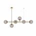 Lampa wisząca Light Prestige Alisa transparentne kulki LP-005/6P TR