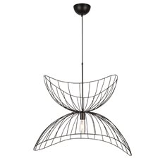 Lampa wisząca Light Prestige Flower czarna LP-010/1P BK