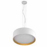 Lampa wisząca Light Prestige Hudson biała/złota LP-043/1P WH/GD