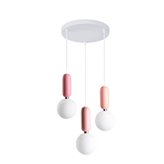 Lampa wisząca Light Prestige Rubi 3 różowa LP-044/3P Pink