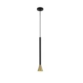 Lampa wisząca Light Prestige Arizona czarny/zloty LP-074/1P BK/GD