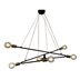 Lampa wisząca Light Prestige Estrella 6 czarna LP-075/6P BK
