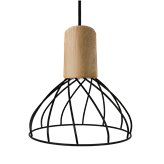 Lampa wisząca Light Prestige Moderno mała GU10 LP-1221/1P S BK