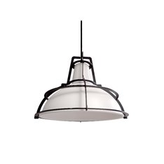 Lampa wisząca Light Prestige Dritto duża biała LP-123/1P L WH