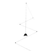 Lampa wisząca Light Prestige Zig-Zag LP-1243/1P BK