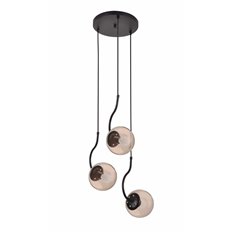 Lampa wisząca Light Prestige Hook 3 czarna LP-125/3P BK