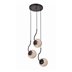 Lampa wisząca Light Prestige Hook 3 czarna LP-125/3P BK