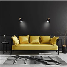 Lampa ścienna Light Prestige Arezzo czarny LP-1420/1W BK