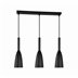 Lampa wisząca Light Prestige Solin 3 linia czarna LP-181/3L BK