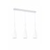 Lampa wisząca Light Prestige Solin 3 linia biała LP-181/3L WH