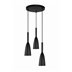 Lampa wisząca Light Prestige Solin 3 czarna LP-181/3P BK
