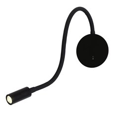 Lampa ścienna Light Prestige Senise czarny LP-2021/1W BK