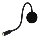 Lampa ścienna Light Prestige Senise czarny LP-2021/1W BK