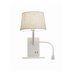 Lampa ścienna Light Prestige Dakota z półka biały - prawy LP-2121/1W R WH