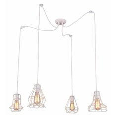 Lampa wisząca Light Prestige Imperia 4 biała LP-2309/4P WH