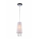 Lampa wisząca Light Prestige Lukka 1 biała LP-40872/1P WH