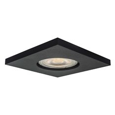 Oprawa wpuszczana Light Prestige Lagos kwadratowe czarne IP65 LP-440/1RS BK square