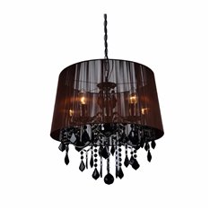Lampa wisząca Light Prestige Mona 5 czarna LP-5005/5P