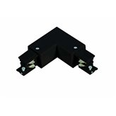 Łącznik Light Prestige L 3F prawy czarny LP-552/3F R BK