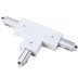 Łącznik Light Prestige T biały do szynoprzewodów 1F LP-553 WH