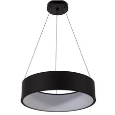 Lampa wisząca Light Prestige Malaga czarna LP-622/1P BK