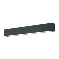 Lampa sufitowa Light Prestige Ibros czarna średnia 18W 3000K IP44 LP-7001/1C BK-63 18/3