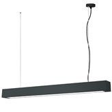 Lampa wisząca Light Prestige Ibros czarna duża 24W 3000K IP20 LP-7001/1P 20 BK-93 24/3