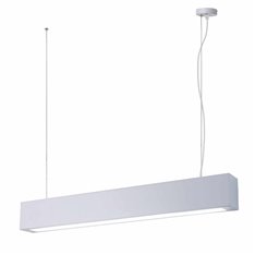 Lampa wisząca Light Prestige Ibros biała średnia 18W 3000K IP20 LP-7001/1P 20 WH-63 18/3