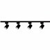 Oświetlenie szynowe Light Prestige Snow SET 1F czarny LP-737 BK SET